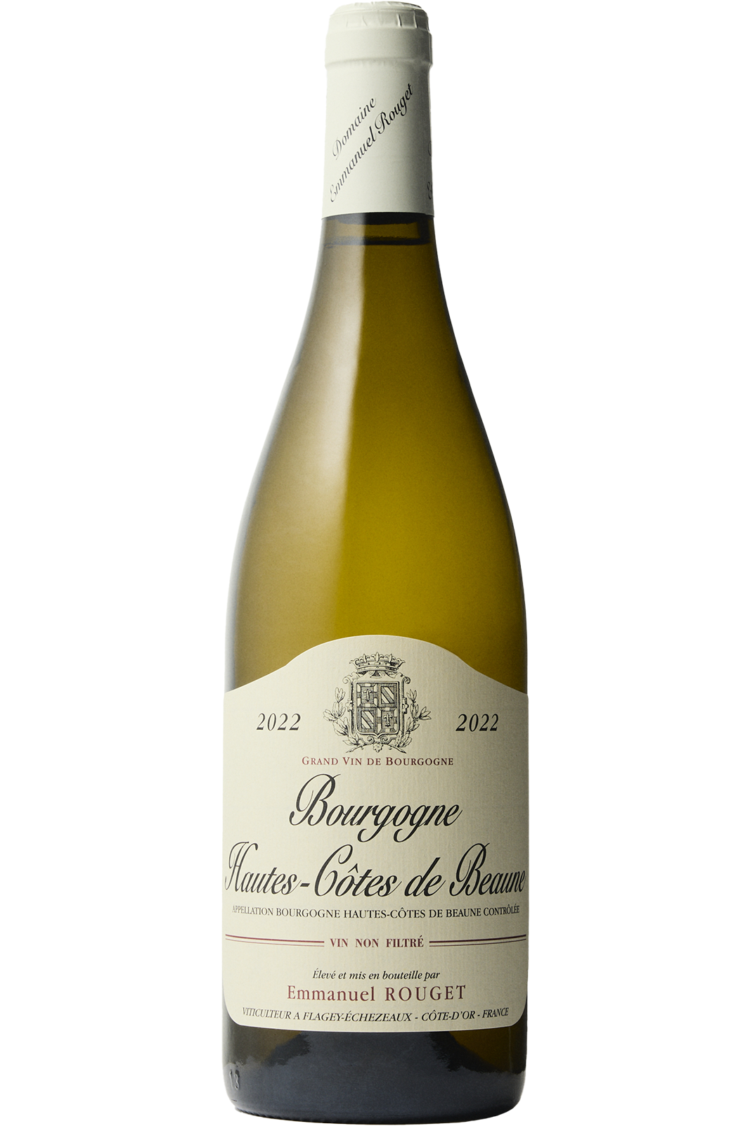 Flaske af Emmanuel Rouget Bourgogne Hautes-Côtes de Beaune Blanc 2022 fra Emmanuel Rouget, Bourgogne