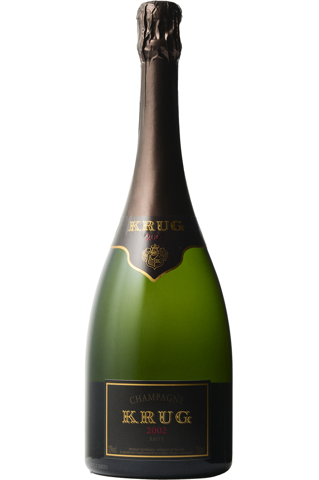 Flaske af Krug Vintage 2002 fra Krug, Champagne
