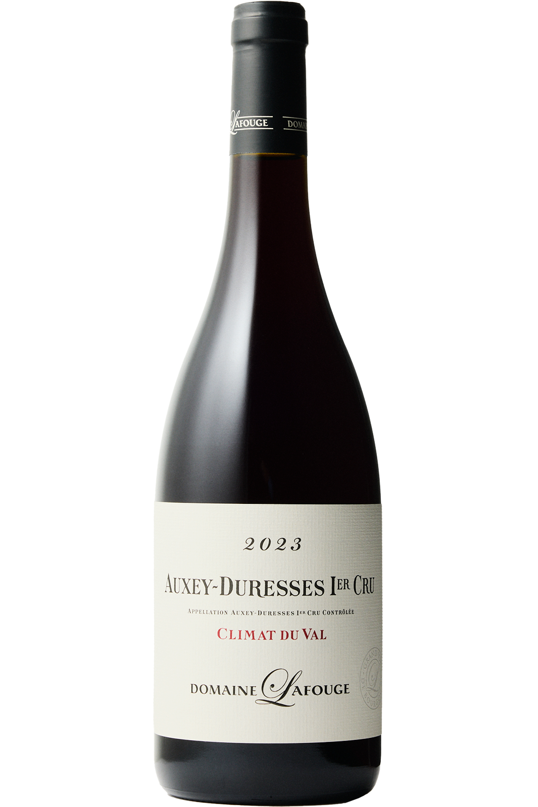 Flaske af Domaine Lafouge	Auxey-Duresses 1er Cru Climat du Val 2023 fra Domaine Lafouge, Bourgogne