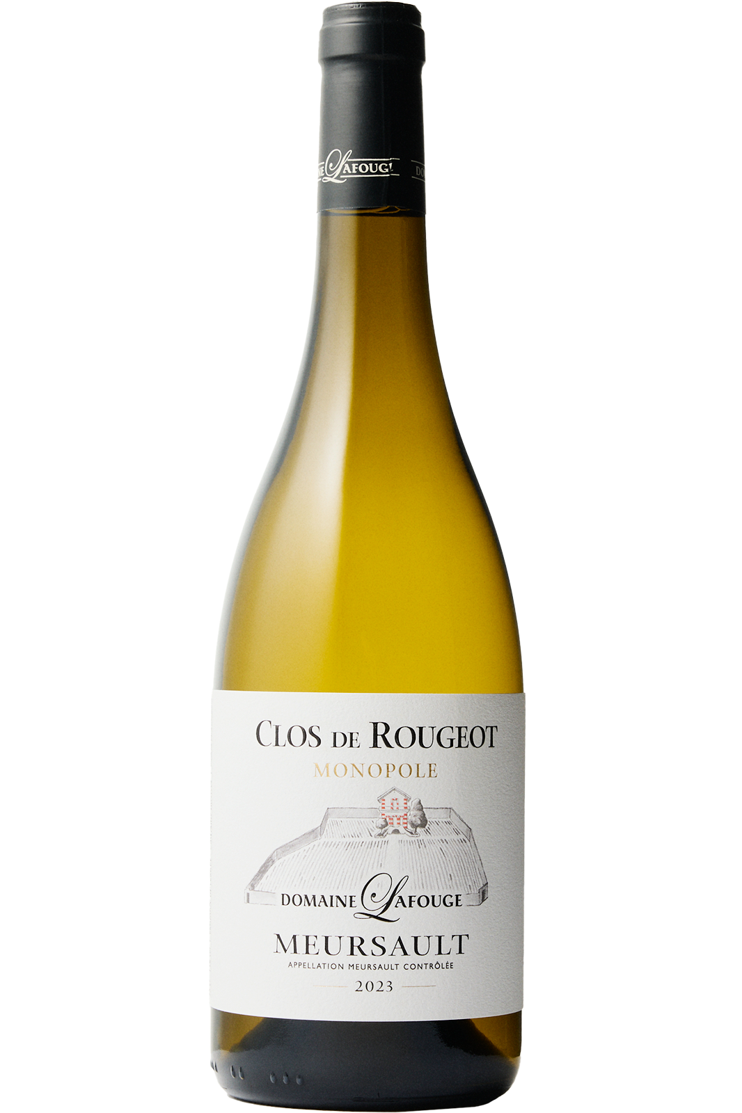 Flaske af Domaine Lafouge	Meursault Clos de Rougeot Monopole 2023 fra Domaine Lafouge, Bourgogne