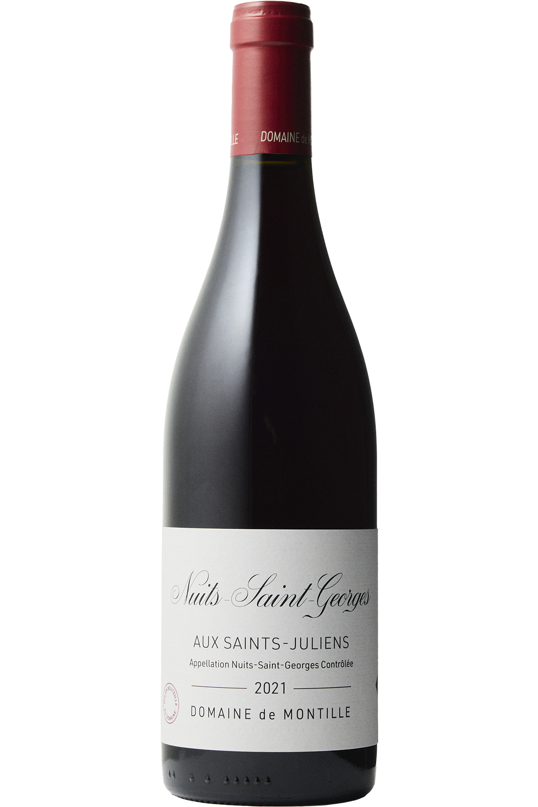 Flaske af Domaine de Montille Nuits-Saint-Georges Aux Saints-Juliens 2021 fra Domaine de Montille, Bourgogne