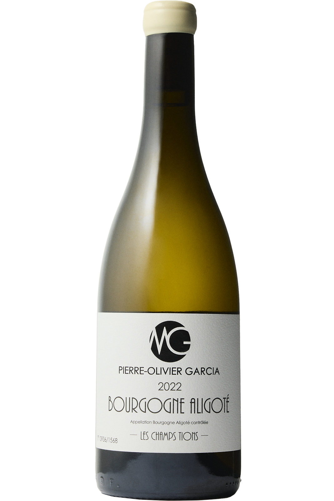Flaske af Pierre-Olivier Garcia Bourgogne Aligote "Les Champs Tions" 2022 fra Pierre-Olivier Garcia, Bourgogne