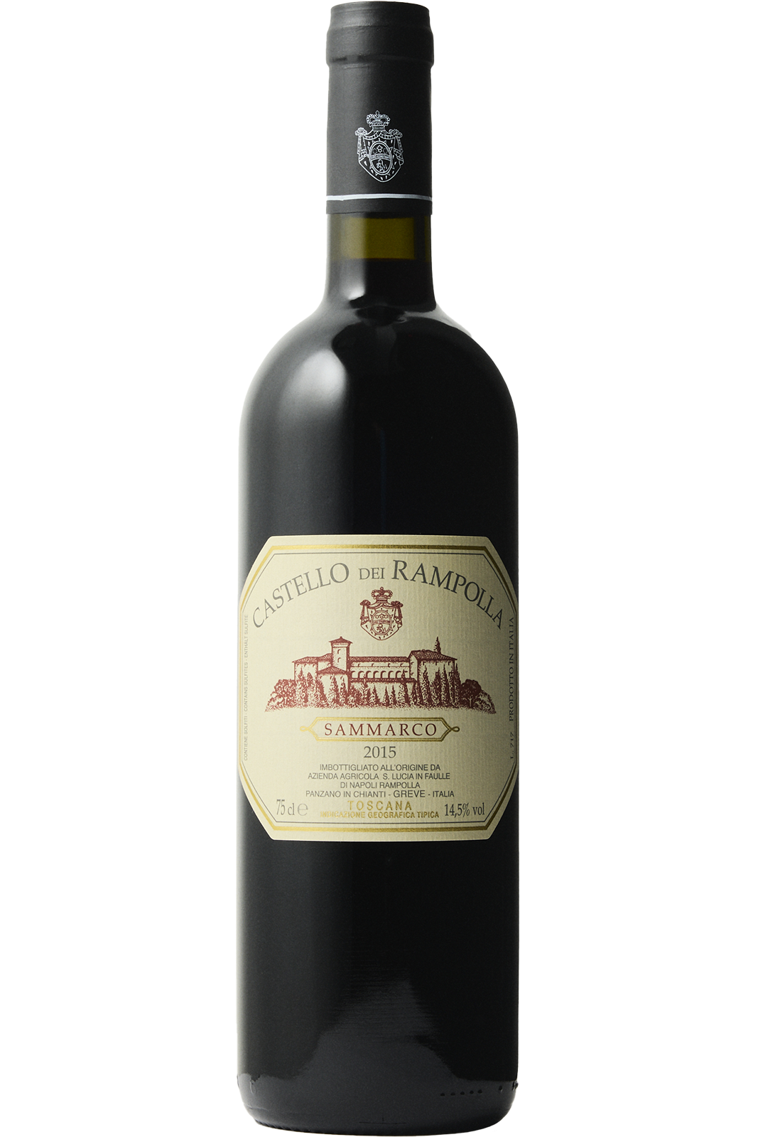 Flaske af Rampolla Sammarco 2015 fra Rampolla, Bourgogne