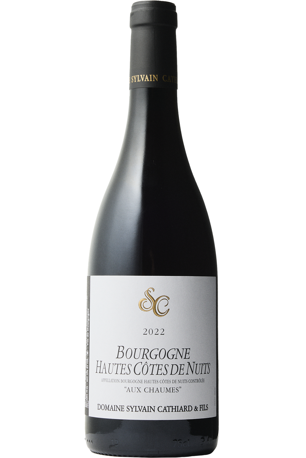 Flaske af Sylvain Cathiard Bourgogne Hautes Cotes de Nuits Aux Chaumes 2022 fra Sylvain Cathiard, Bourgogne