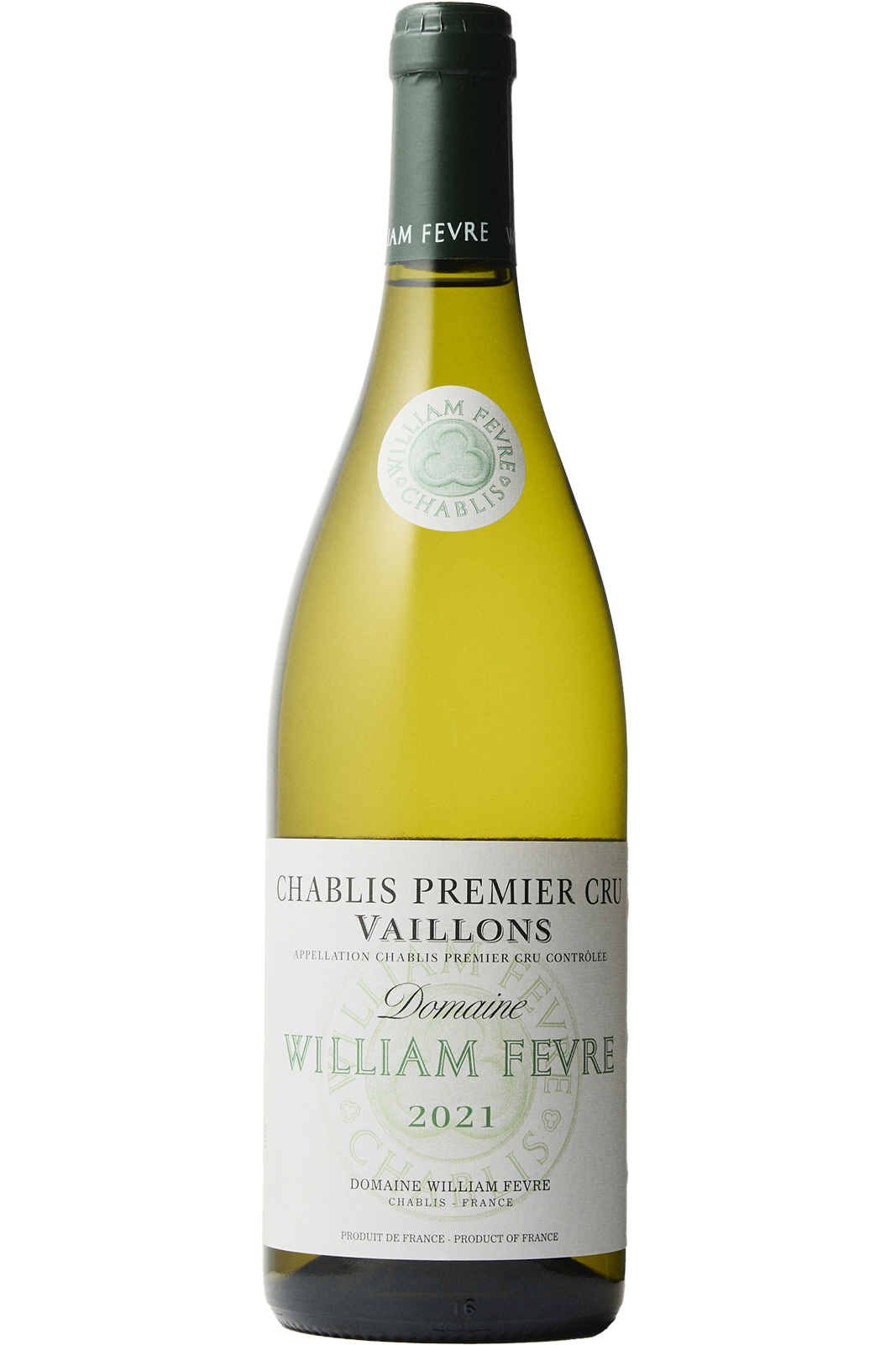 Flaske af William Fevre Chablis Vaillons 2021 fra William Fevre, Bourgogne